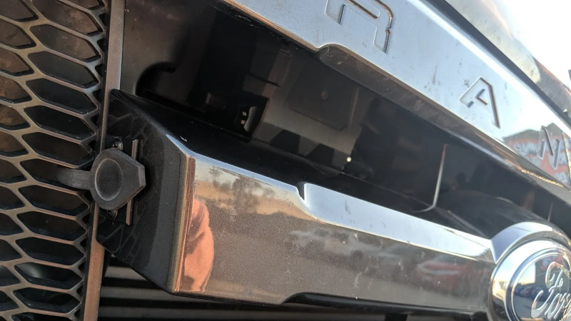 Load image into Gallery viewer, Ford Ranger PX PX2 Hidden Winch Cradle in bumper mount
