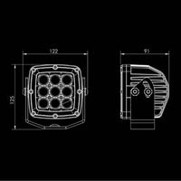 Thumbnail for ATOM 45W LED Work Lamp - 7