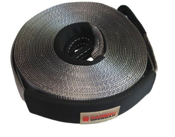 Image of Carbon 8 Tonne x 20m Winch Extension Strap - CW-8TWES 1
