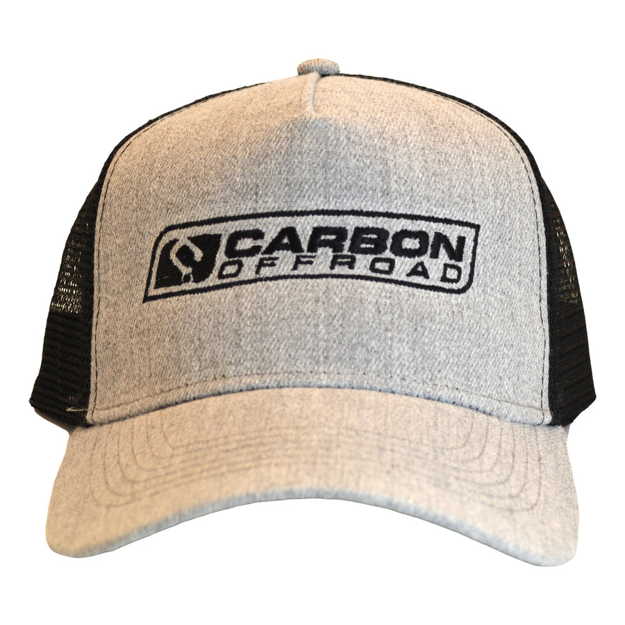 Carbon Offroad Trucker Cap Hat Light Grey - CW-HATLG 1