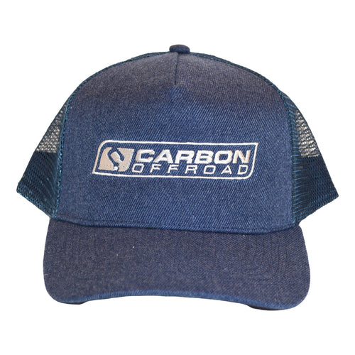 Carbon Offroad Trucker Cap Hat Navy Blue - Carbon Offroad