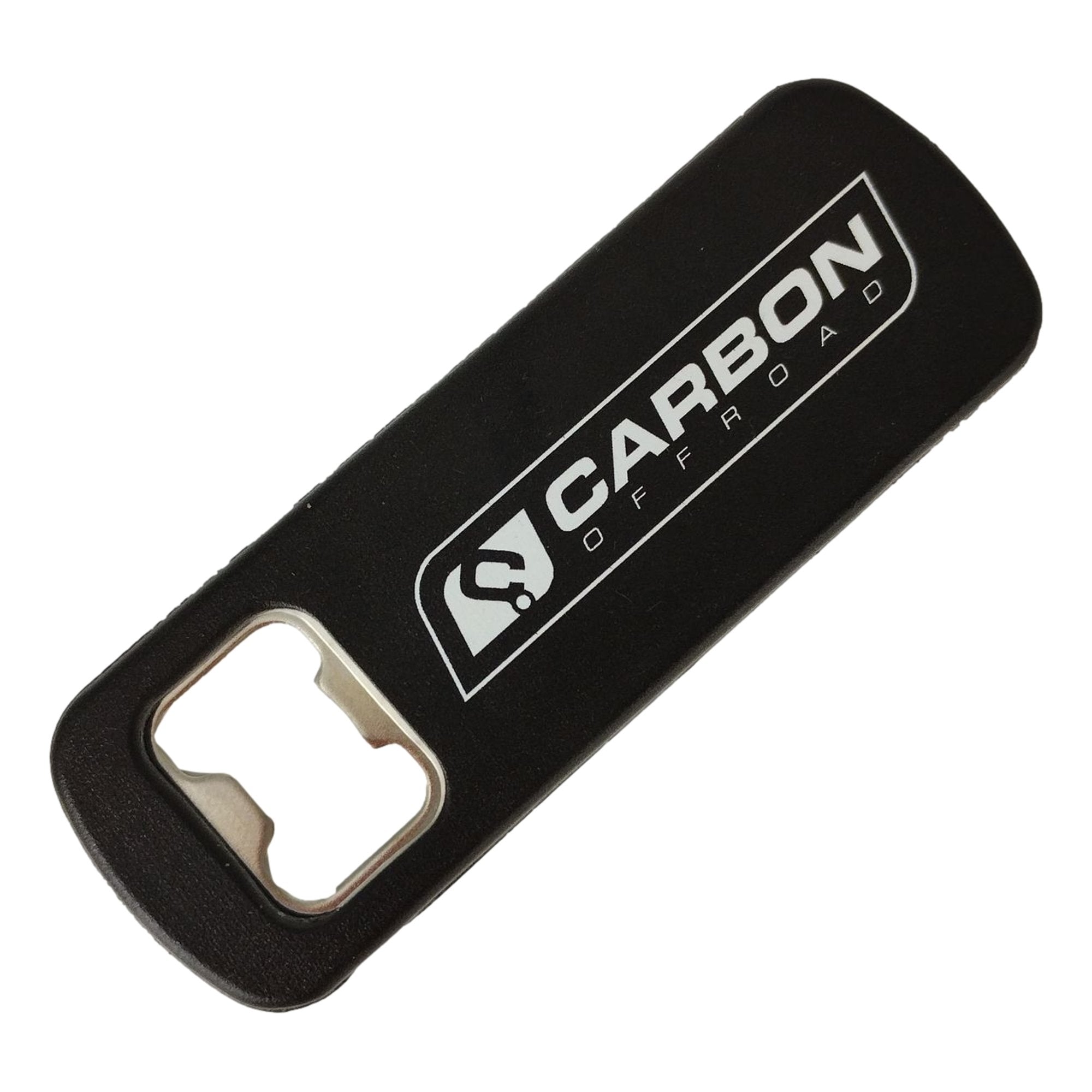 Image of Carbon Offroad V2 Magnetic Bottle Opener with Can Ring Pull - CW-BOV2 1