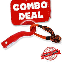 Thumbnail for Carbon Recovery Hook and Soft Shackle Combo Deal - CW-COMBO-MFSS-RECHOOK 1