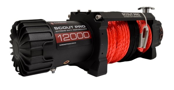 Carbon Scout Pro 12K Winch and Recovery Kit Combo - CW-XD12-COMBO7 15