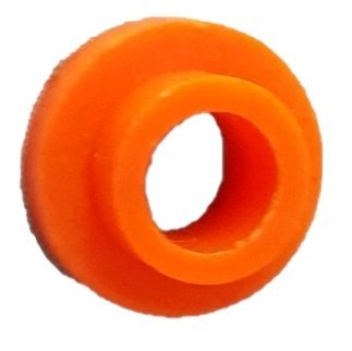 Image of Carbon Winch Motor Terminal hard plastic bushing replacement Yellow - CW-MTPBY 1
