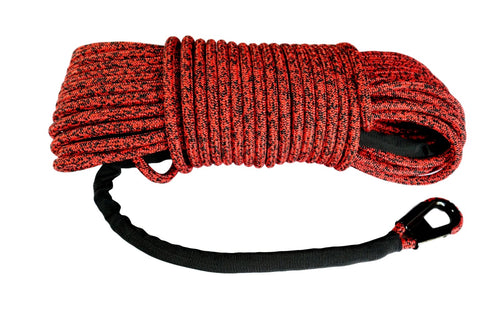 Dual layer braided sheath high mount winch rope upgrade kit 11mm x 40m by Carbon Offroad - Carbon Offroad