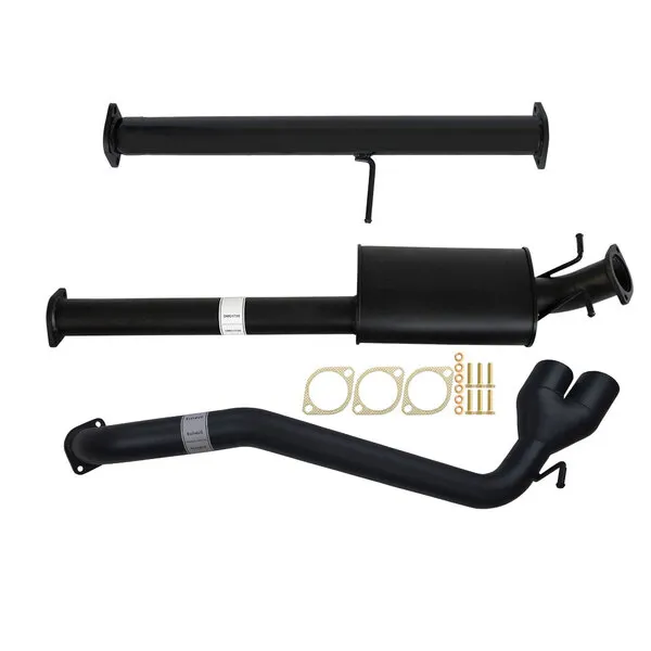 FORD RANGER PX 3.2L 10/2016>3" # DPF # BACK CARBON OFFROAD EXHAUST MUFFLER ONLY SIDE EXIT TAILPIPE - FD254-MOS 1