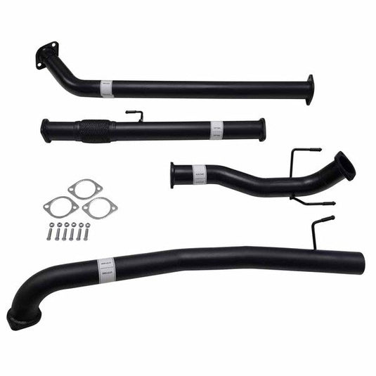 Fits Toyota HILUX GUN122/125R 2.4L 2GD-FTVTD 2017>3" #DPF# BACK CARBON OFFROAD EXHAUST WITH PIPE ONLY