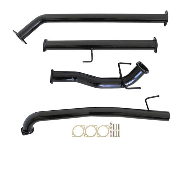 Fits Toyota HILUX GUN126/136R 2.8L 1GD-FTV 2015>3" #DPF# BACK CARBON OFFROAD EXHAUST WITH PIPE ONLY - TY253-PO 4