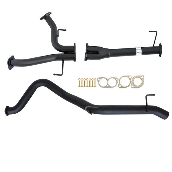 Fits Toyota LANDCRUISER 200 SERIES 4.5L 1VD-FTV 10/2015>3" # DPF BACK # CARBON OFFROAD EXHAUST WITH PIPE ONLY - TY260-PO 4