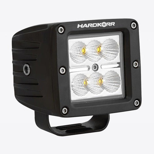 HARDKORR 18W SQUARE LED FLOOD LIGHT (HK18W) - Carbon Offroad