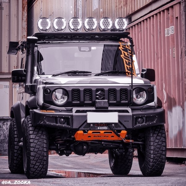 Image of HARDKORR BZR-X SERIES 7? LED DRIVING LIGHTS (PAIR W/HARNESS) - HKBZRX180 8