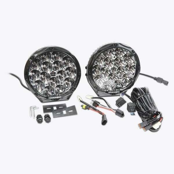 Image of HARDKORR LIFESTYLE 8.5? LED DRIVING LIGHTS (PAIR W/HARNESS) - HKLS1100 6