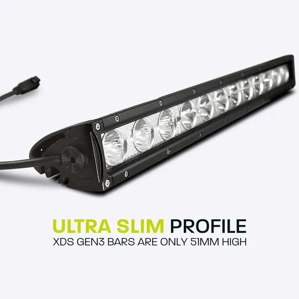 HARDKORR XD-GEN3 SERIES 22? SINGLE ROW LED LIGHT BAR - XDS400-G3 8