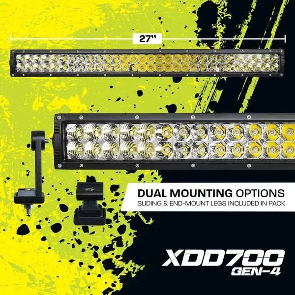 Load image into Gallery viewer, HARDKORR XD-GEN4 27? DUAL ROW LED LIGHT BAR - Carbon Offroad
