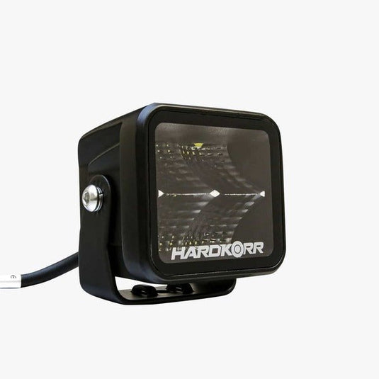 HARDKORR XDW SERIES 20W SQUARE LED HYPERFLOOD WORK LIGHT - Carbon Offroad