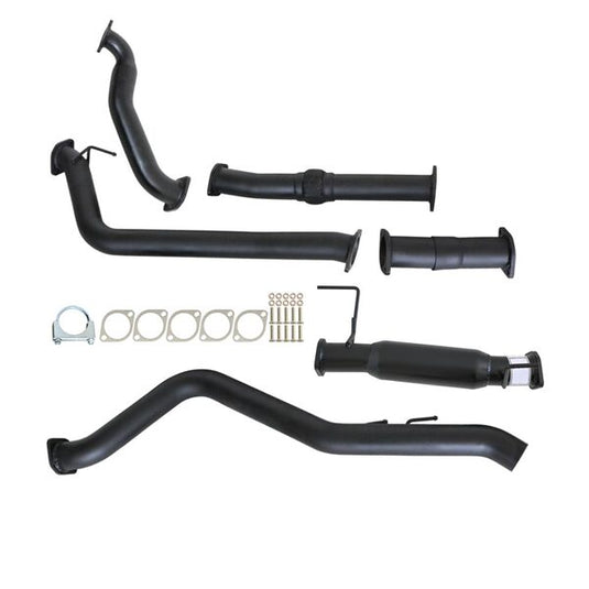 HOLDEN COLORADO RC 3.0L 4JJ1-TC 5/2010 - 5/2012 3" TURBO BACK CARBON OFFROAD EXHAUST WITH HOTDOG NO CAT - Carbon Offroad