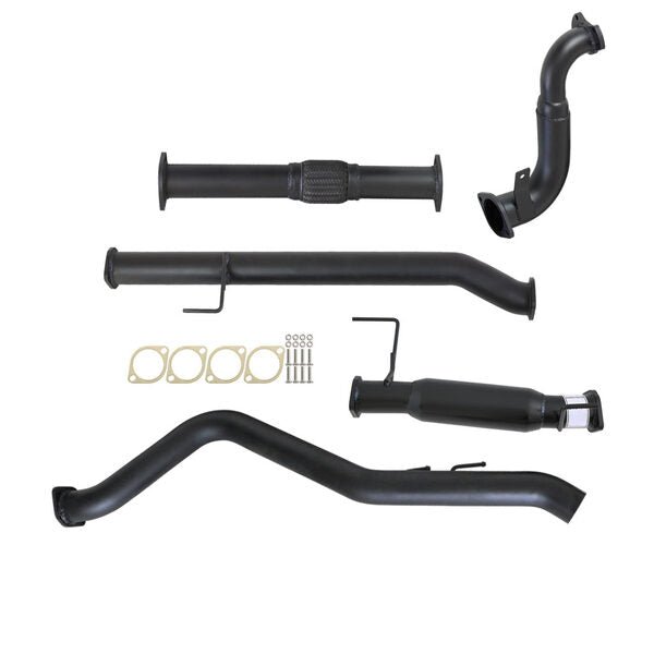 Load image into Gallery viewer, HOLDEN COLORADO RG 2.8L DURAMAX 6/2010 - 9/2016 3&quot; TURBO BACK CARBON OFFROAD EXHAUST WITH HOTDOG NO CAT - Carbon Offroad
