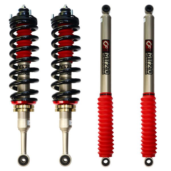 Load image into Gallery viewer, MT2.0 Fits Toyota Hilux N70 Vigo Strut Shock Kit 2-3 Inch - Carbon Offroad
