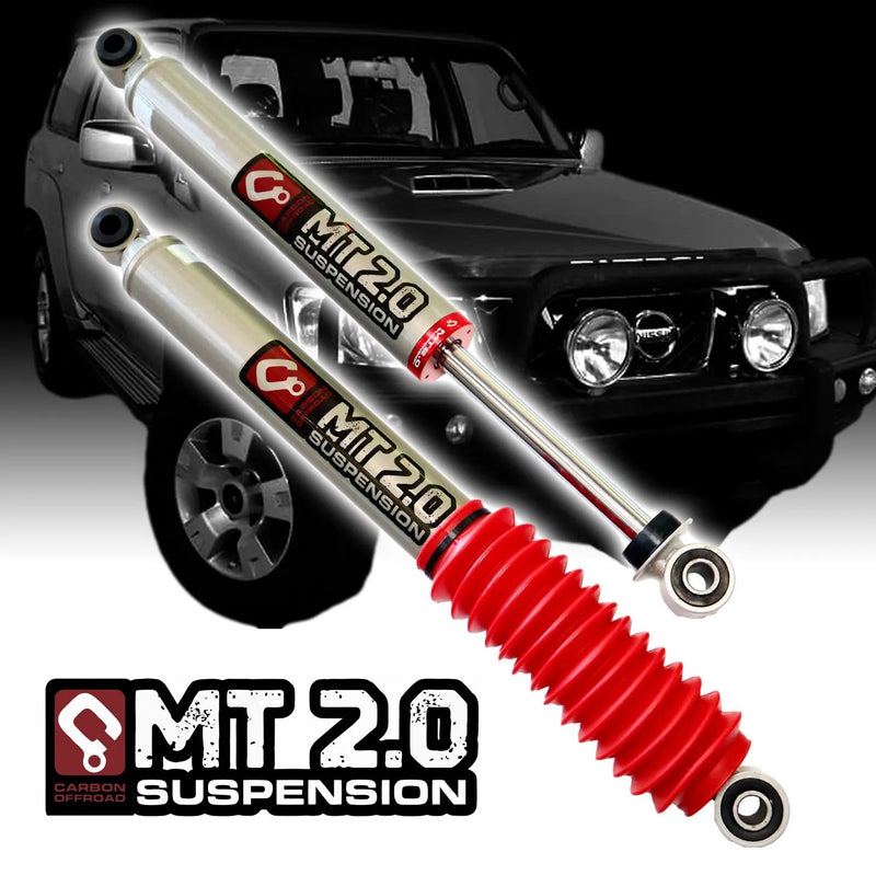 Load image into Gallery viewer, MT2.0 Nissan Patrol Y60/Y61 GQ GU Long Travel 3&quot; - Inch Shock Kit - Carbon Offroad
