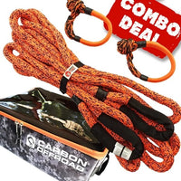 Thumbnail for Nato's Carbon Kinetic Rope 2 x Soft Shackle and Gear Cube Combo Deal - CW-COMBO-HR1022-1474-GC-S 1