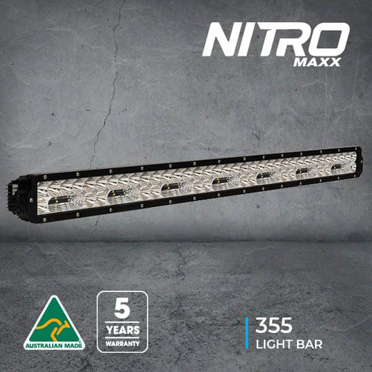 NITRO Maxx 355W 40″ LED Light bar - Carbon Offroad