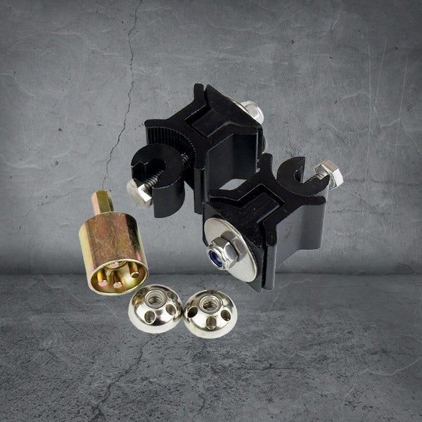Image of Nitro MAXX Light Bar Base Mount Kit With Anti-Theft Nuts - DVNBMK 1