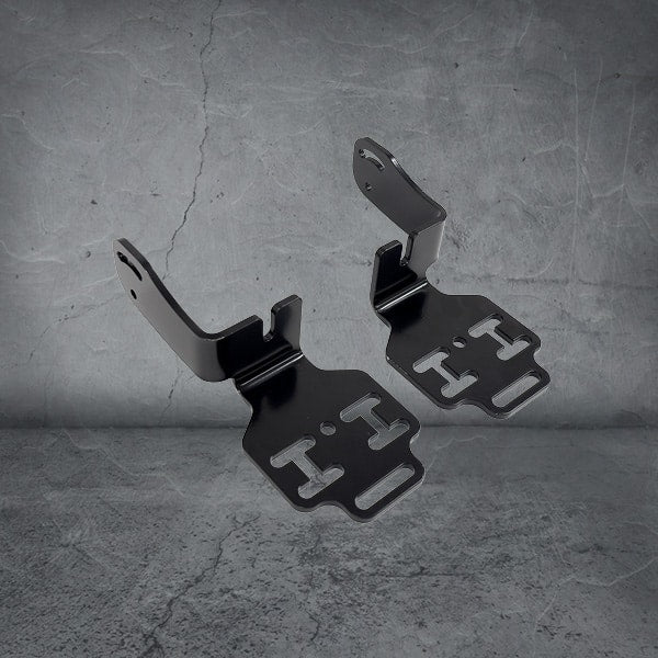 Image of Nitro Maxx Light Bar Brackets to suit Rola Titan MKII Roof Tray - RRBKTN-ROLAT-KIT 1