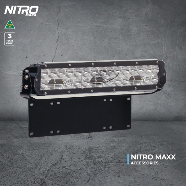 Image of Nitro Number Plate Brackets - DVM105NPM 2