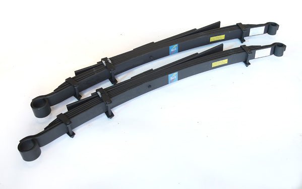 RAISED HEIGHT EXTRA HEAVY DUTY 5+2 LEAF SPRING (500+KG) 10MM MAIN & WRAP Suits - Nissan Navara D40 - NISS024GV 1