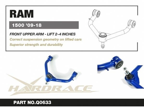 Load image into Gallery viewer, RAM 1500 &#39;09-18 FRONT UPPER ARM LIFT 2-4&quot; - Q0633 7
