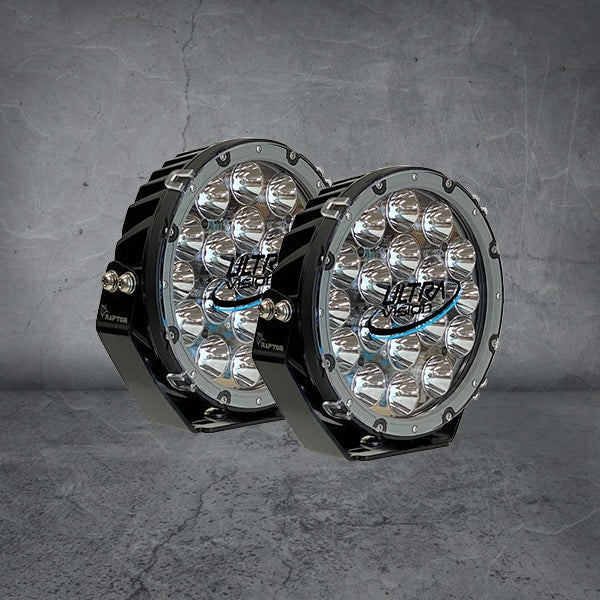 Image of Raptor 120 LED 9″ Driving Light (Pair) - 2