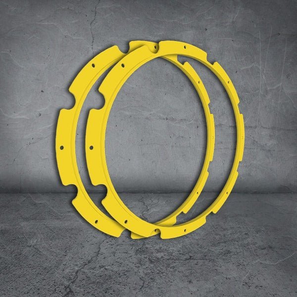 Image of Raptor 120W Driving Light Rim Kit - RAP120RIM/YELLOW-KIT 9