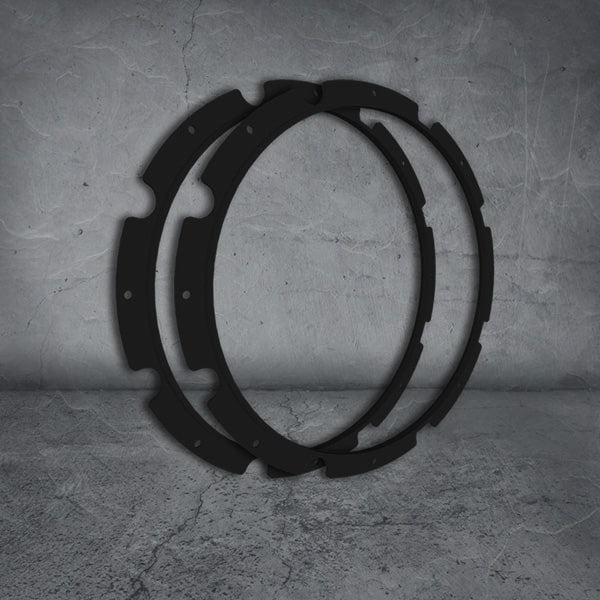 Raptor 120W Driving Light Rim Kit - 10