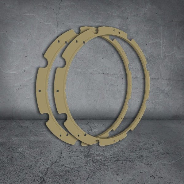 Image of Raptor 120W Driving Light Rim Kit - RAP120RIM/SANDY-KIT 8
