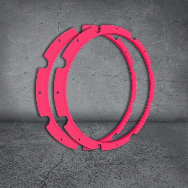 Image of Raptor 120W Driving Light Rim Kit - RAP120RIM/PINK-KIT 6