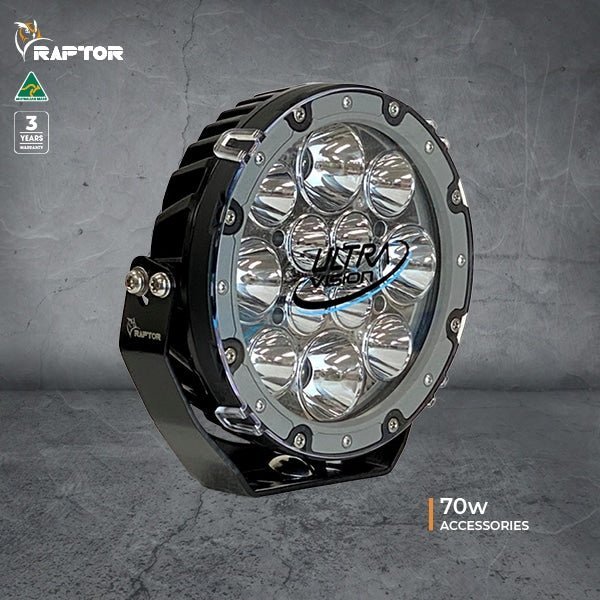 Image of Raptor 70 7″ Clear Lens Cover - PVM1880LCCV3. 2