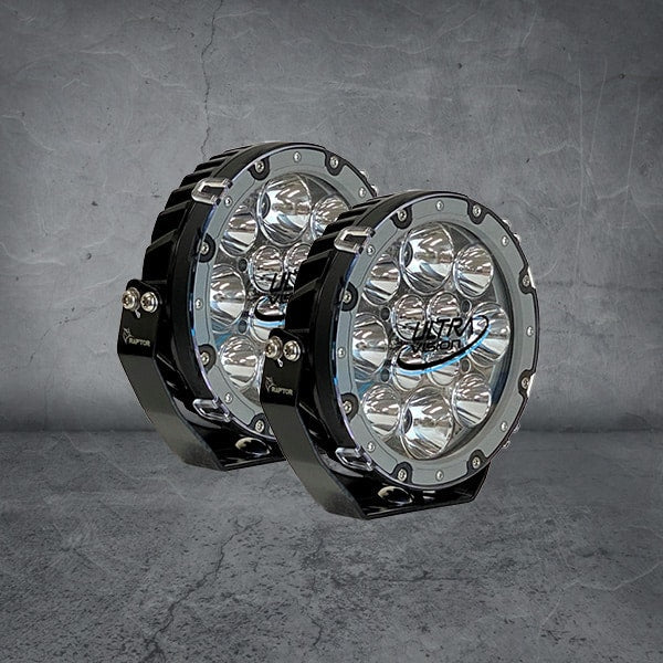 Image of Raptor 70 LED 7″ Driving Light (Pair) - RAP070DL4V2/PR 2