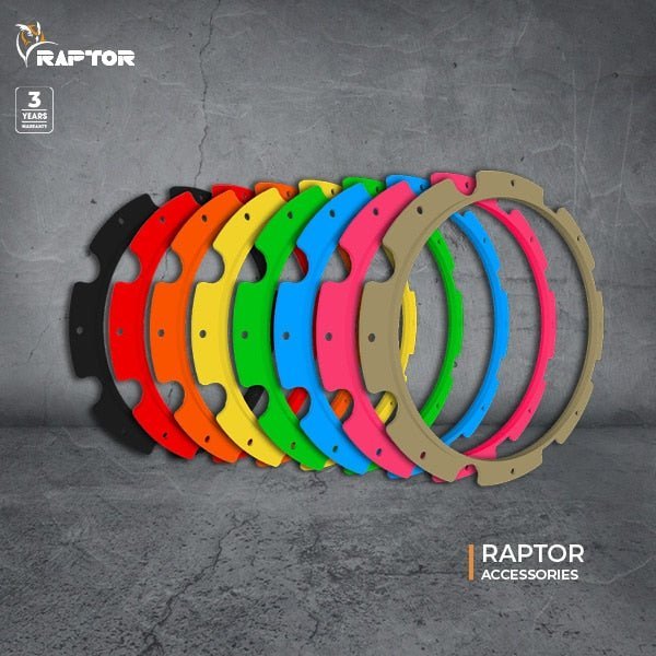 Image of Raptor 70W Driving Light Rim Kit - RAP70RIM/RAINBOW-KIT 2