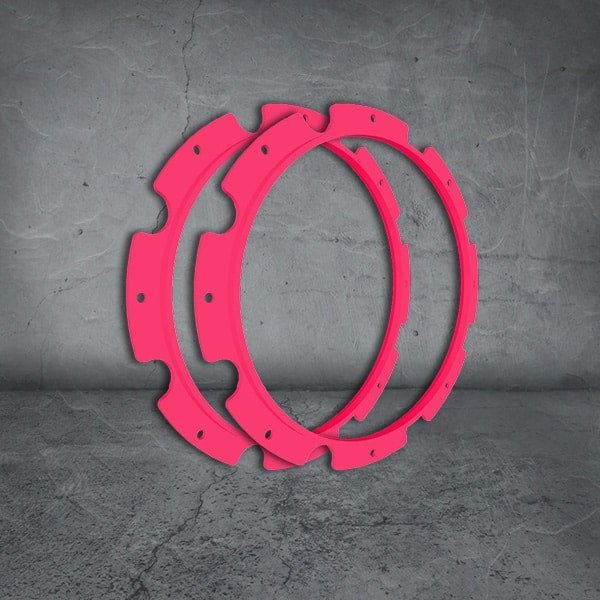 Image of Raptor 70W Driving Light Rim Kit - RAP70RIM/PINK-KIT 5