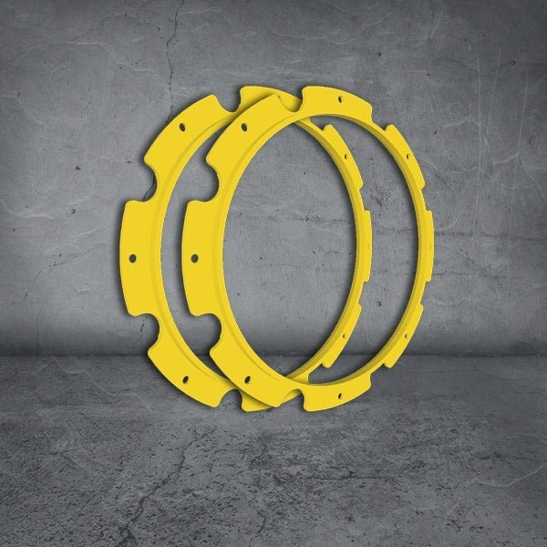 Raptor 70W Driving Light Rim Kit - RAP70RIM/YELLOW-KIT 9