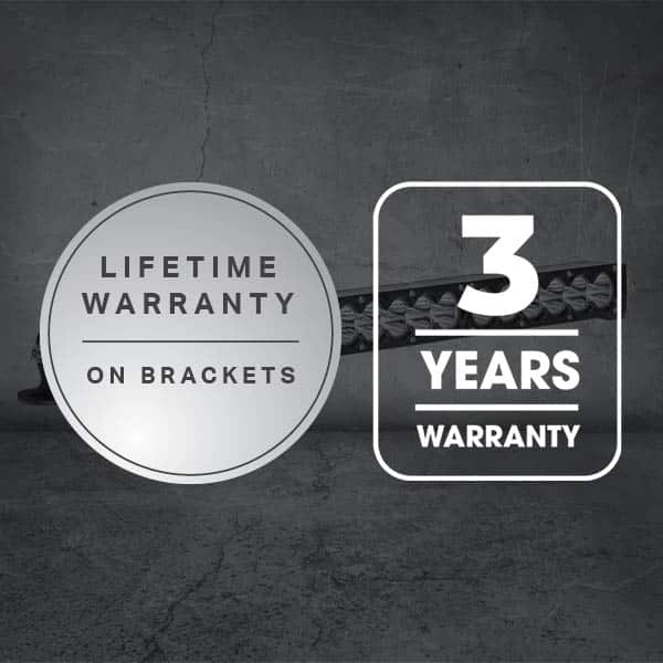 Raptor 90 LED 20.5″ Light Bar Number Plate Kit - 5