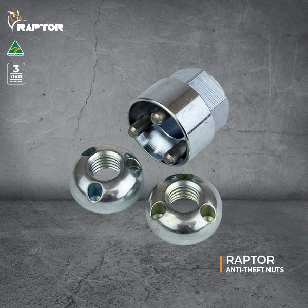 Image of Raptor Anti-theft nuts – Driving Lights & Light Bars (10mm) - 2