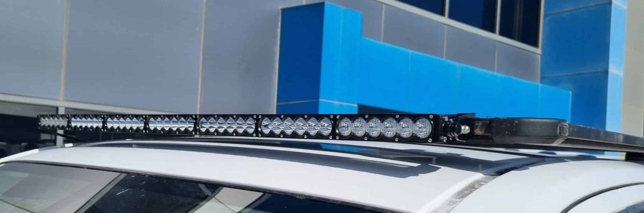 Raptor Light Bar Brackets to suit ARB Base Rack - Carbon Offroad Buy ...