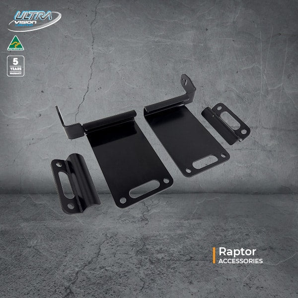Image of Raptor Light Bar Brackets to suit ARB Base Rack - RRBKTR-ARBASE-KIT 2