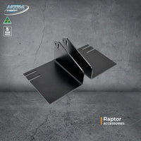 Thumbnail for Raptor Light Bar Brackets to suit Holden Colorado Z21 Sports Cat Roof Rails - RRAIL-COL/Z71CAT-RAPKIT 2