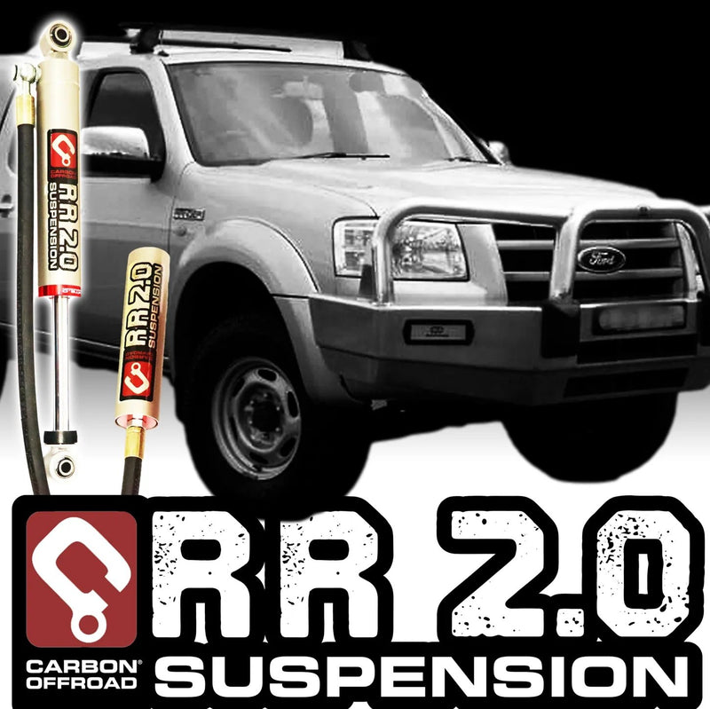 Load image into Gallery viewer, RR 2.0 Ford Ranger PJ PK up to 2011 Remote Res. Shock Kit 2&quot; - Carbon Offroad
