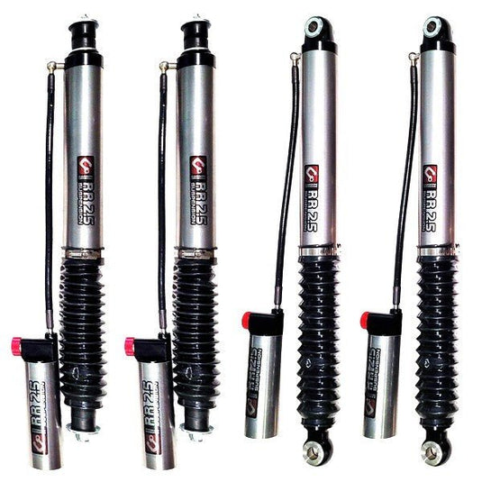 RR2.5 76 78 79 Series Fits Toyota Landcruiser Premium Monotube Shock Absorber - Carbon Offroad