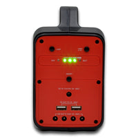 Thumbnail for SR Portables Thia 130wh 10ah Portable Lithium Solar Generator Red - THIA_RED 1