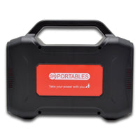 Thumbnail for SR Portables Thia 130wh 10ah Portable Lithium Solar Generator Red Plus 40w Solar Panel - THIA-40WSOLAR_RED 10